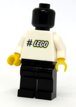 Obrázok výrobcu Torso white #Lego