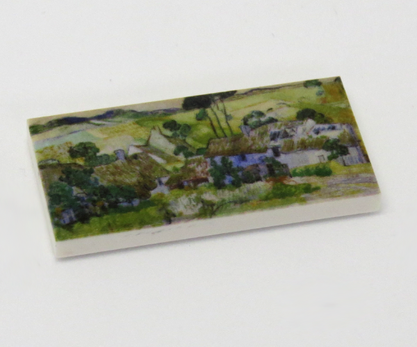Obraz G020 / 2 x 4 - Fliese Gemälde Farms
