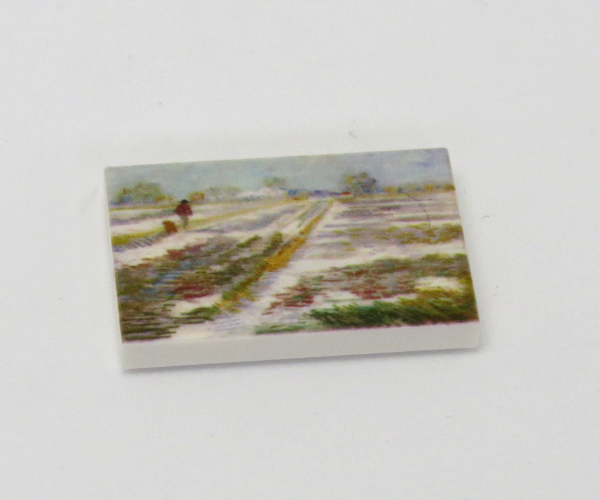 Obraz G054 / 2 x 3 - Fliese Gemälde Landscape