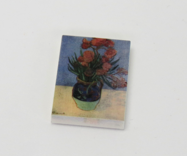 G059 / 2 x 3 - Fliese Gemälde Oleanderの画像