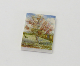 Pilt G063 / 2 x 3 - Fliese Gemälde Pfirsichbaum