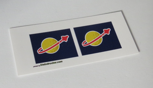 Sticker Lego Classic Space Flagの画像
