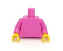 Zeige Details für Torso Dunkelrosa/Yellow Hands Bild von Torso Dunkelrosa/Yellow Hands