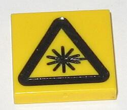 Zeige Details für 2 x2  -  Fliese gelb - Laser Bild von 2 x2  -  Fliese gelb - Laser