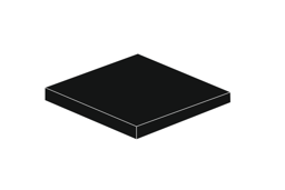 Zeige Details für 4 x 4 - Fliese Black Bild von 4 x 4 - Fliese Black