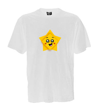 Stern T- Shirt White की तस्वीर