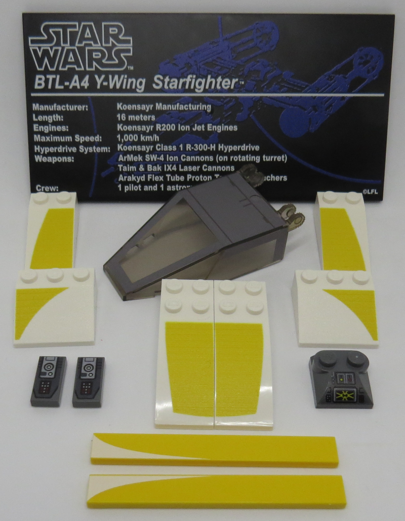 Obraz Y-Wing - Pakiet 75181