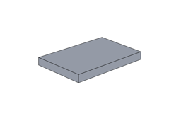 Zeige Details für 2 x 3 - Fliese Light Bluish Gray Bild von 2 x 3 - Fliese Light Bluish Gray
