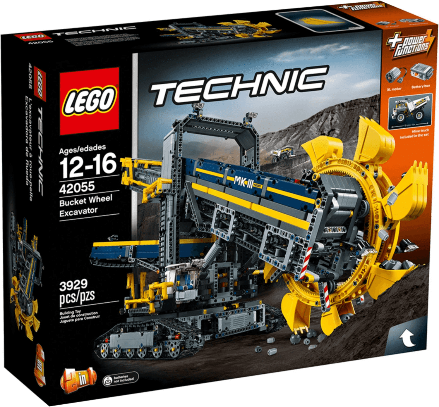 Снимка на LEGO Technic 42055 - Schaufelradbagger