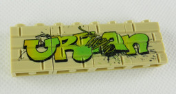Zeige Details für Mauerstein Graffiti Urban T Bild von Mauerstein Graffiti Urban T