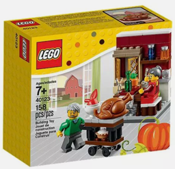 LEGO Set mit Erntedank-Motiv Bild von LEGO 40123 Thanksgiving Dinner - Erntedankfest