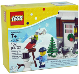 LEGO Winterset 40124 Verpackung Bild von LEGO 40124 Winterspaß (2015)
