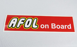 Immagine relativa a Aufkleber Afol on Board