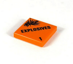 Снимка на 2 x 2 - Fliese Explosivstoffe
