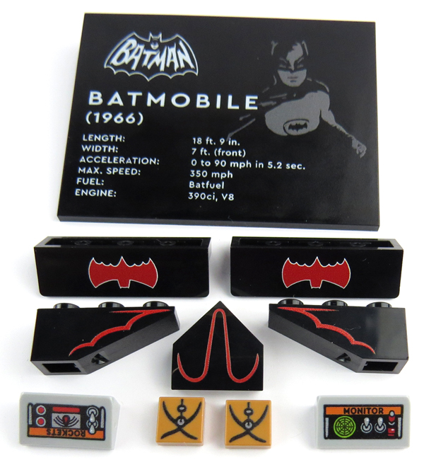 Imagem de Bat Classic Car 76188 Custom Package 