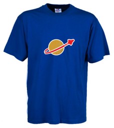 Attēls no Space T- Shirt Royal