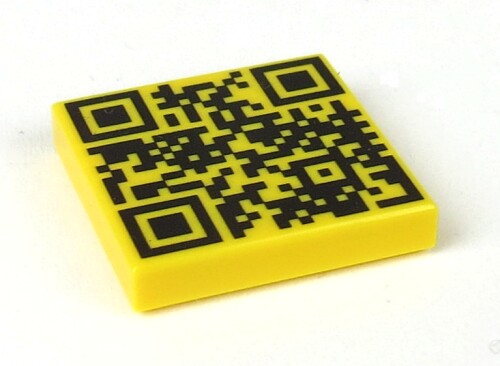 Bild av 5  LEGO Fliesen QR Code