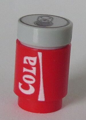Picture of Cola Dose aus LEGO® Steine