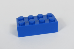 Zeige Details für - 2x4 Stein Blau Bild von - 2x4 Stein Blau