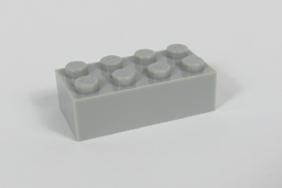 Zeige Details für - 2x4 Stein Hell Grau Bild von - 2x4 Stein Hell Grau