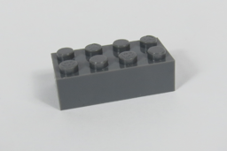 Zeige Details für - 2x4 Stein Dunkel Grau Bild von - 2x4 Stein Dunkel Grau