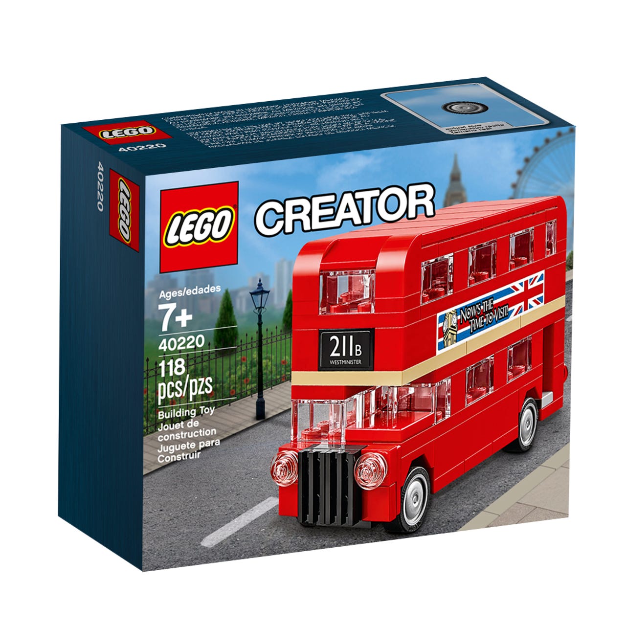 LEGO Set 40220 Mini London Bus की तस्वीर
