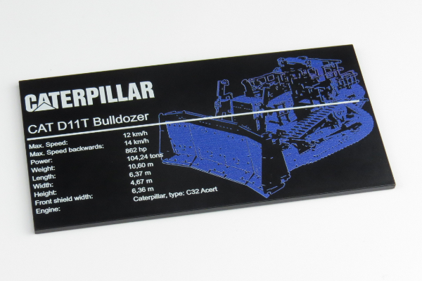 P127 / Plakette Bulldozer 42131의 그림