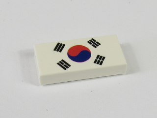 Kép a 1x2 Fliese Südkorea