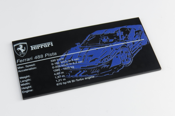 Obraz P136 Plakette-ferri_884pista-C61042W