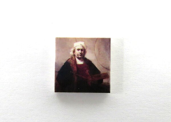 Billede af G071 / 2 x 2 - Fliese Gemälde Rembrandt