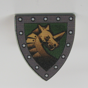 Bild von Schild Wolf Unicorno