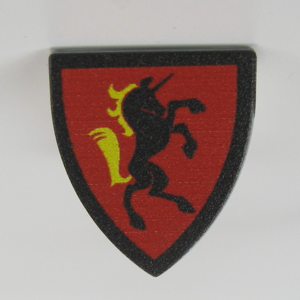 图片 Schild unicorno nero