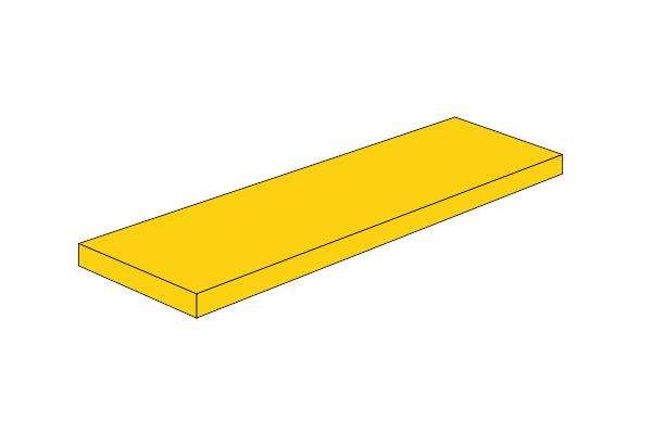 Ảnh của 2 x 6 - Fliese Yellow