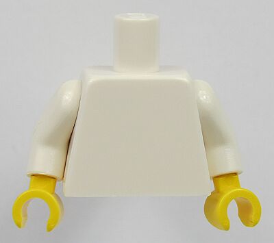 Picture of Torso White/Yellow Hands