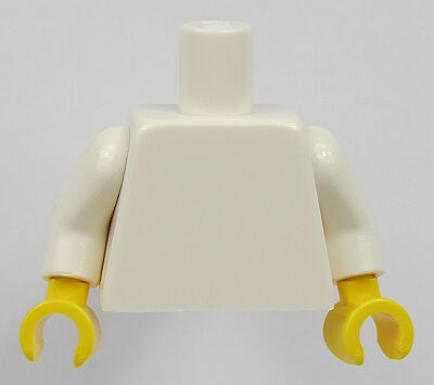 Bild von Torso White/Yellow Hands