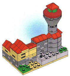 Bild von Lego Burg Nürnberg - Set Nuremberg