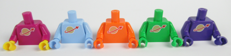 Изображение Space Torso - Minifig Upper Parts