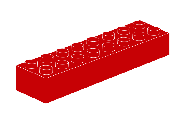 Снимка на 2 x 8 - Red