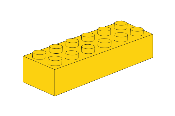 Kuva 2 x 6 - Gelb