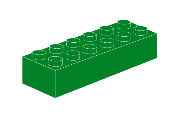 Obrázek 2 x 6 - Grün