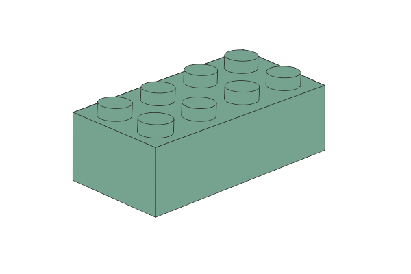 Picture of 2 x 4 - Sandgreen