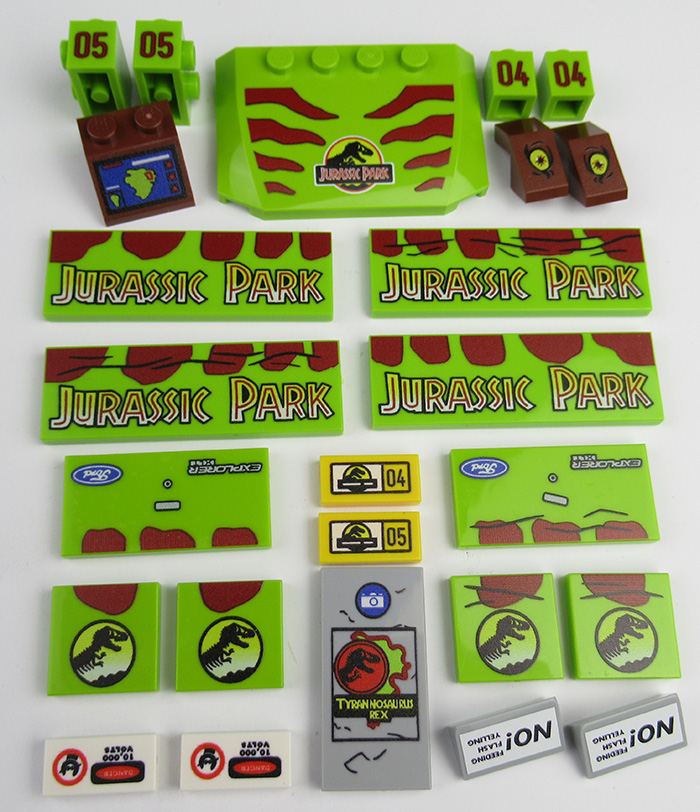 Slika za T. Rex Ausbruch 76956 Custom Package