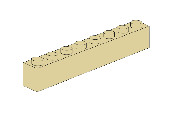 תמונה של 1 x 8 - Beige