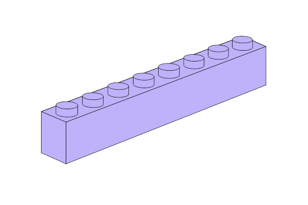 Immagine relativa a 1 x 8 - Lavender
