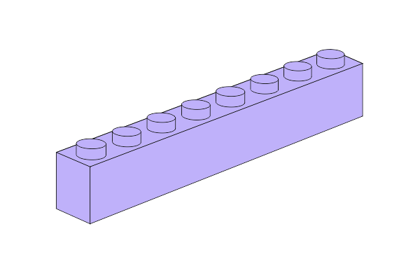 תמונה של 1 x 8 - Lavender