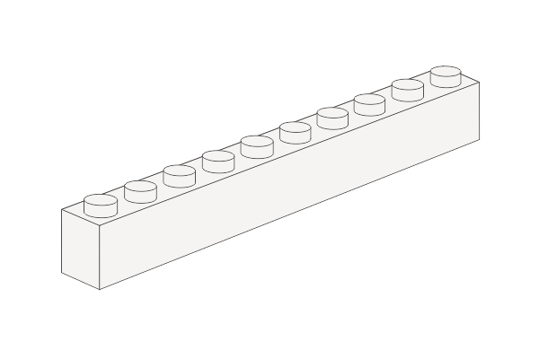 Зображення з  1 x 10 - White