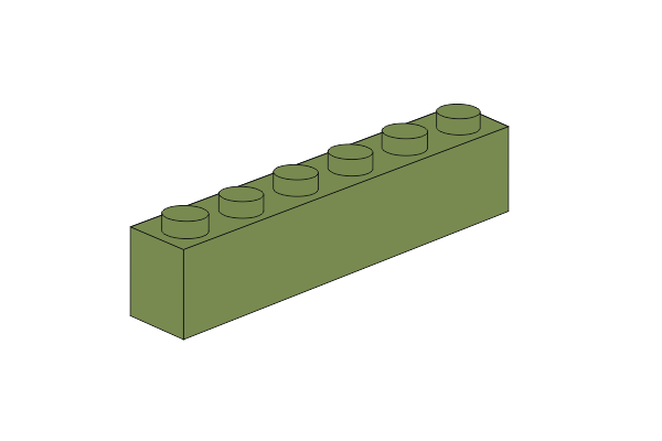 Billede af 1 x 6 - Olive