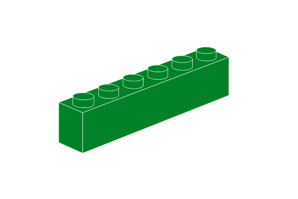 1 x 6 - Green की तस्वीर