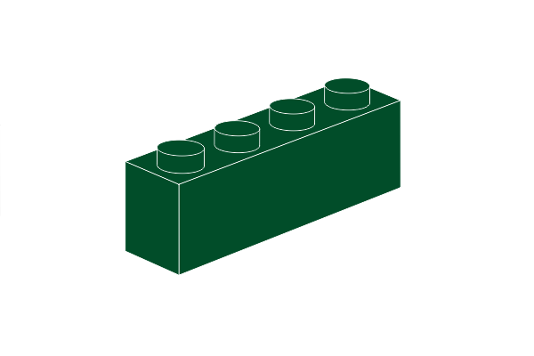 Slika za 1 x 4 - Darkgreen