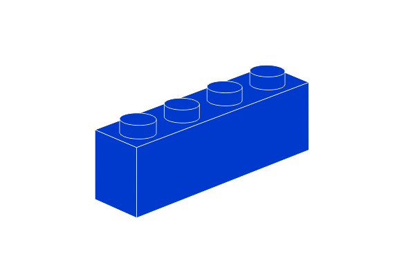 Снимка на 1 x 4 - Blue